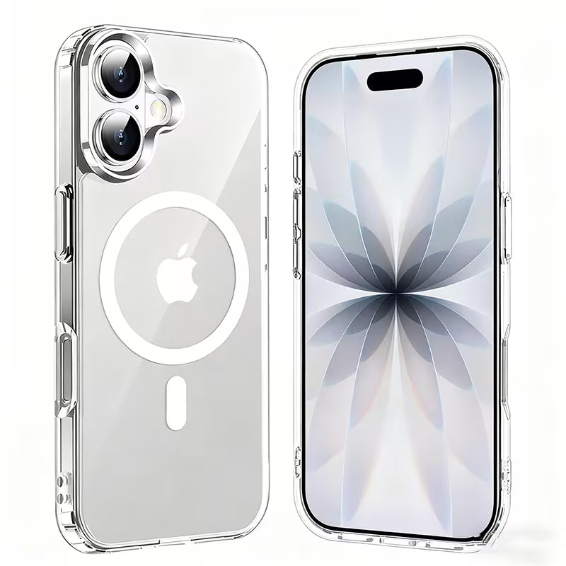 Funda Transparente para iPhone 17 con MagSafe Antigolpes + Mica 9D Gratis | Lexmadi